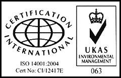 ISO14001:2004環境ISO、環境マネジメントシステム規格認証取得 ISO14001:2004環境ISO、環境マネジメントシステム規格認証取得